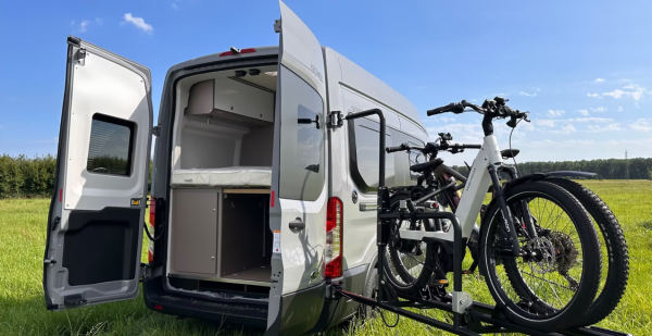 VANBIKE  Fahrradheckträger Kastenwagen - schwenkbar